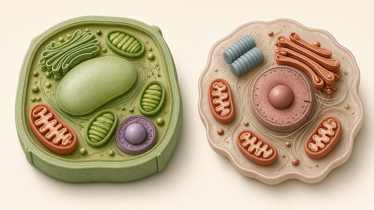 Cellula animale e vegetale